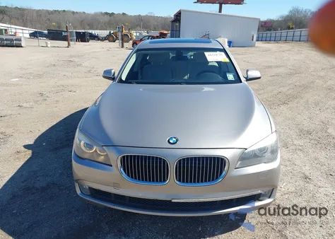2012 BMW 750Li from USA, damaged, VIN WBAKB8C52CC964494